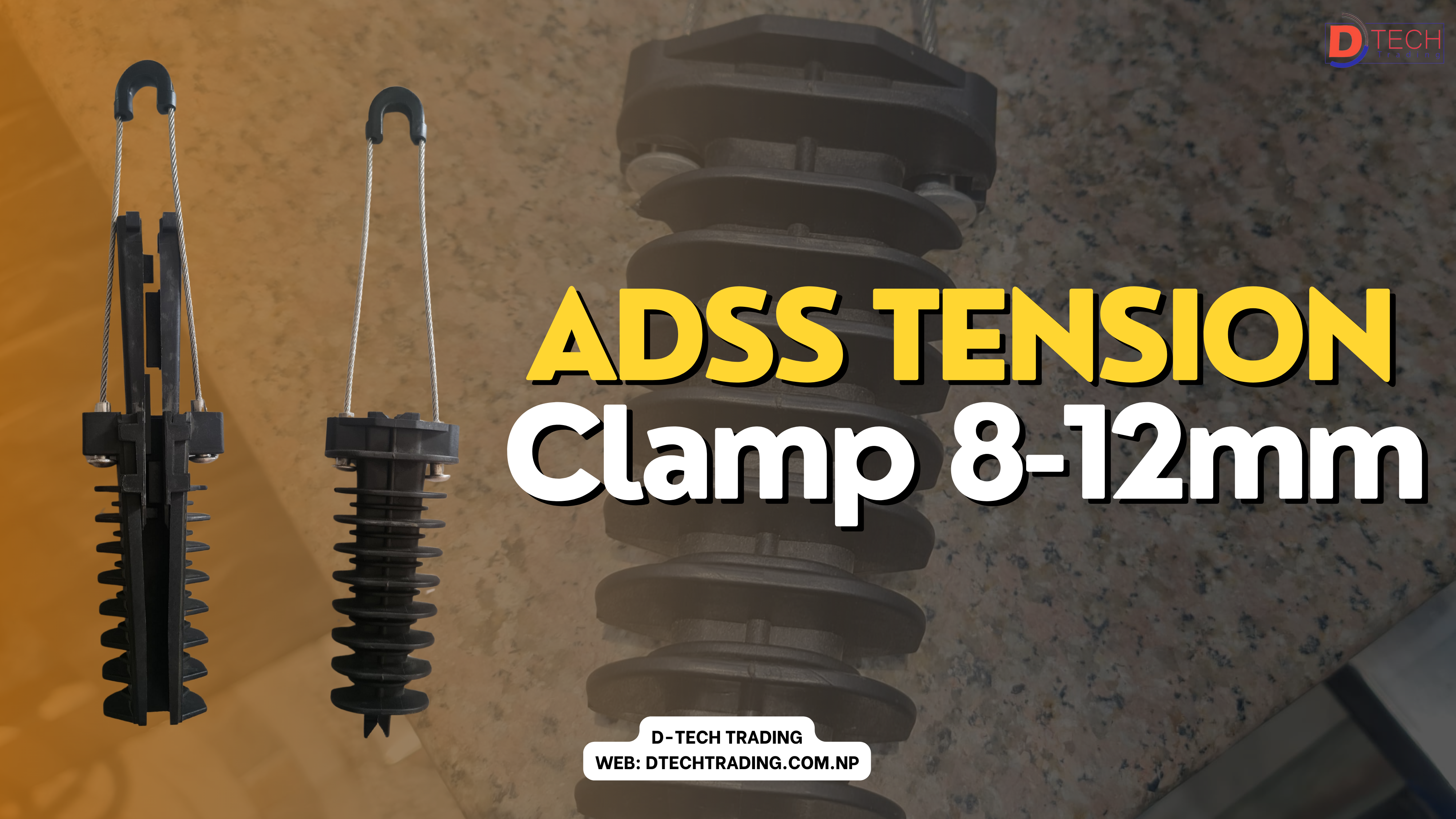 Enhancing Aerial Fiber Optic Networks with ADSS Tension Clamps